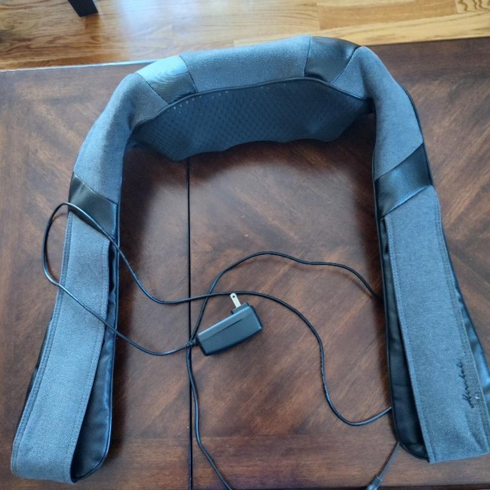 Electronic neck massager, with heat.